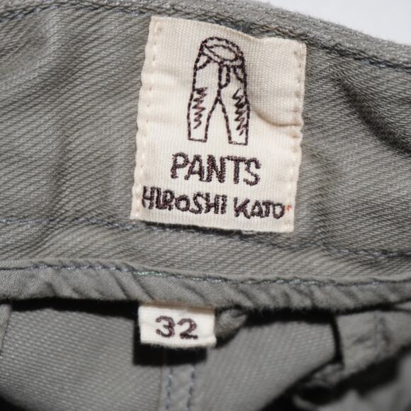 KATO by Hiroshi Kato Slim Trousers Men’s 32 • Made in USA • Stretch Twill Chinos - Picture 11 of 16